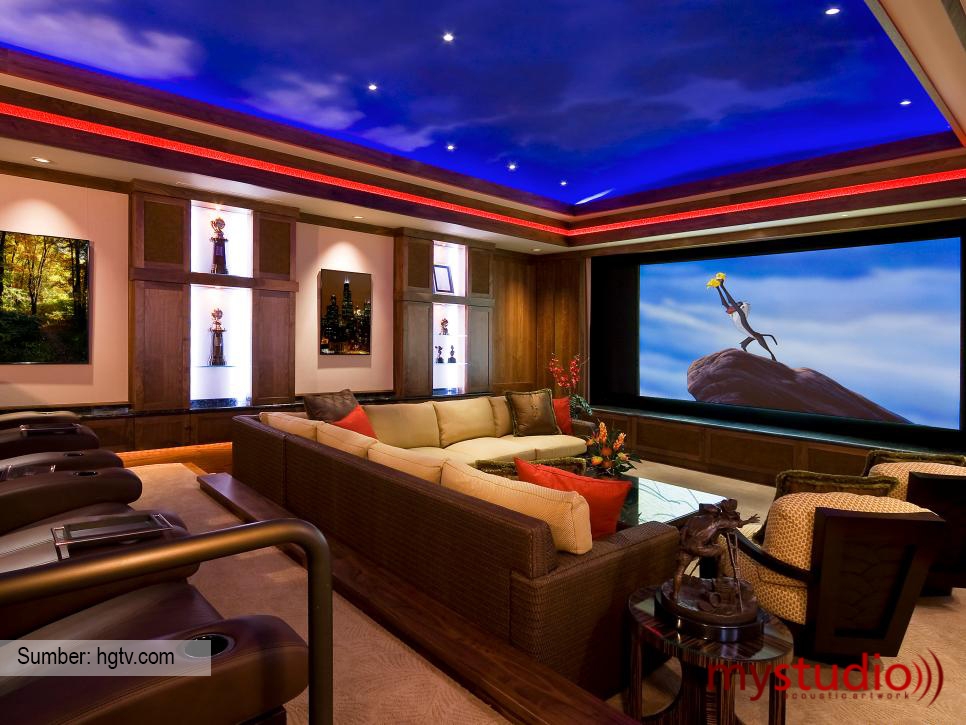 Vendor Pembuatan Hometheater Lengkap dengan Desain Interior